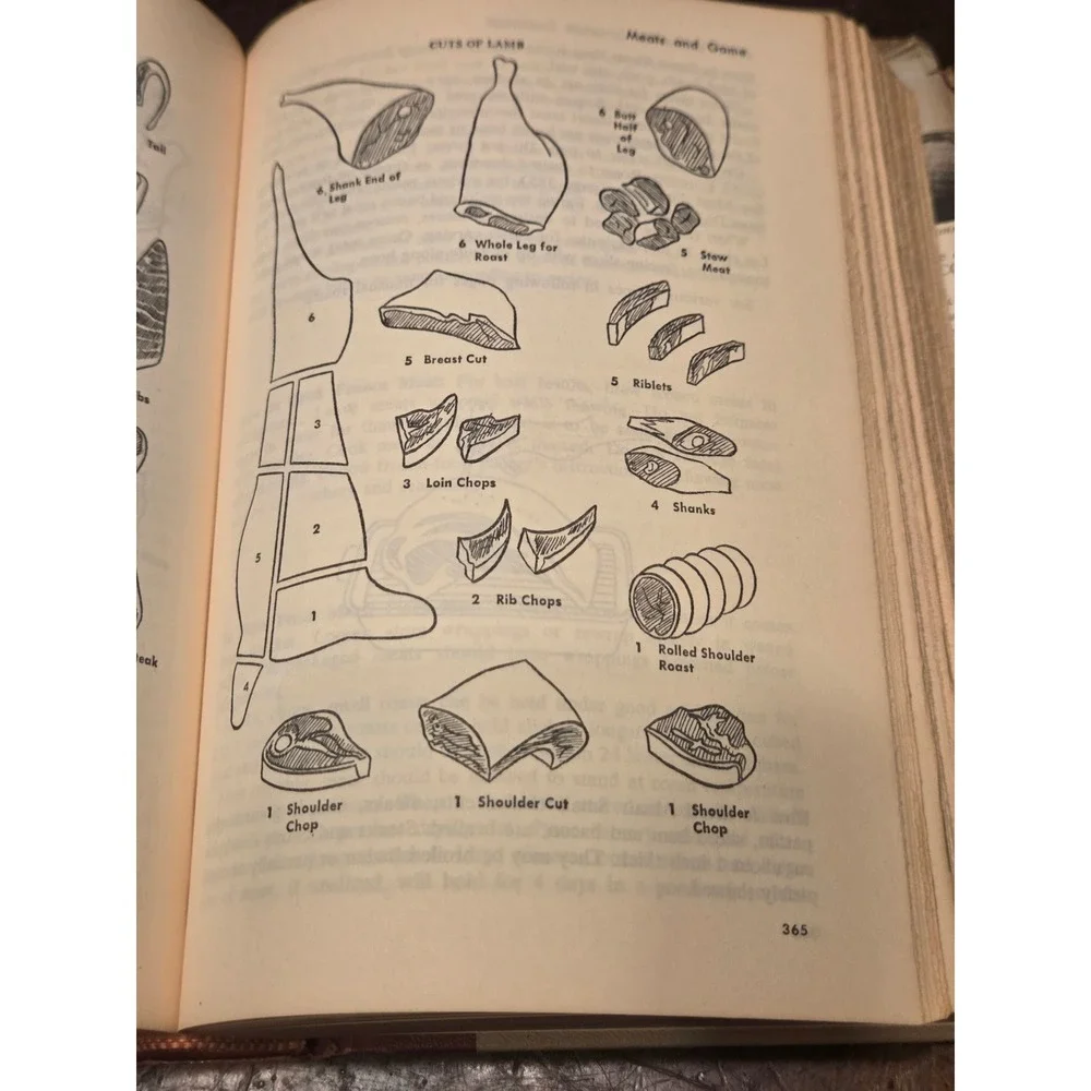 Amy Vanderbilt Complete Cookbook 1961 Andy Warhol Illustrations VTG 1st Printing